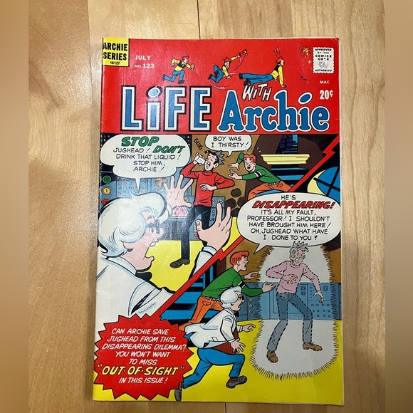 Life with Archie Comic Book vintage July 1972 - Picture 1 of 3
